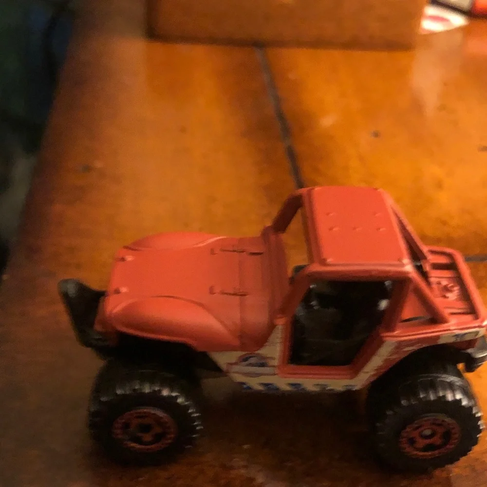 Red Kids Toy Off-Road Jeep - Brand Unknown